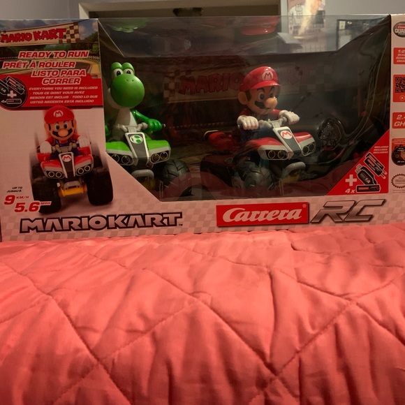 Carrera Other - Carrera RC cars Mario kart! Yoshi and Mario!